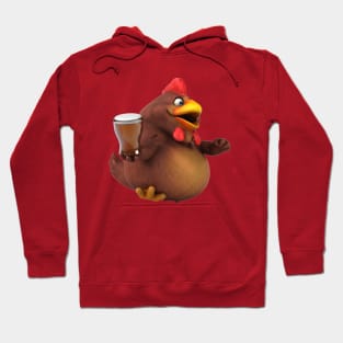 Chicken Beer Hoodie